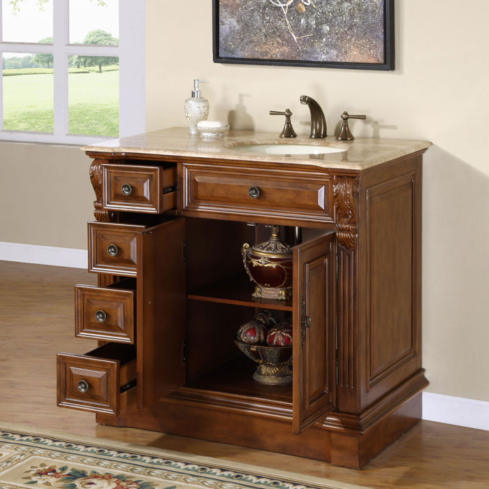 Astoria Grand 38'' Freestanding Single Bathroom Vanity with